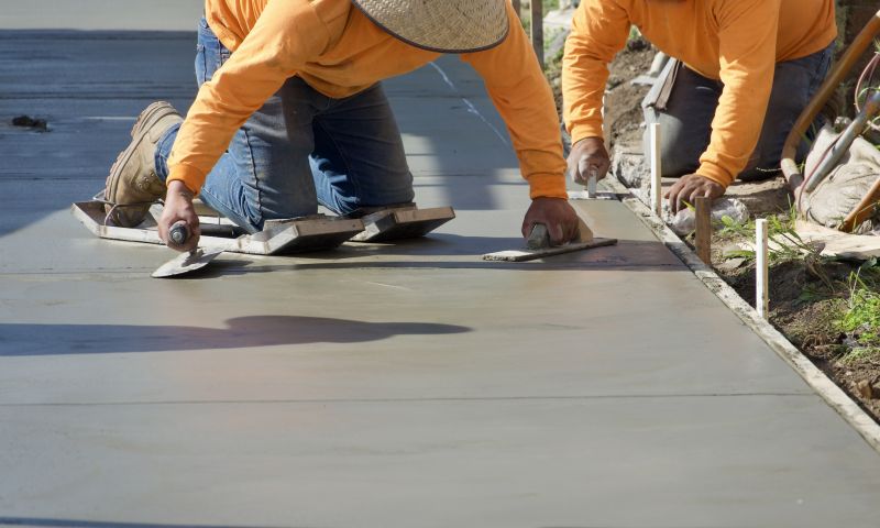 Cement Surface Finishing